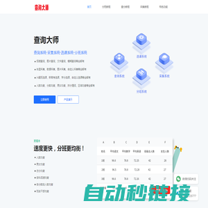 成绩查询系统_微信分班查询系统_作业查询系统_查询大师